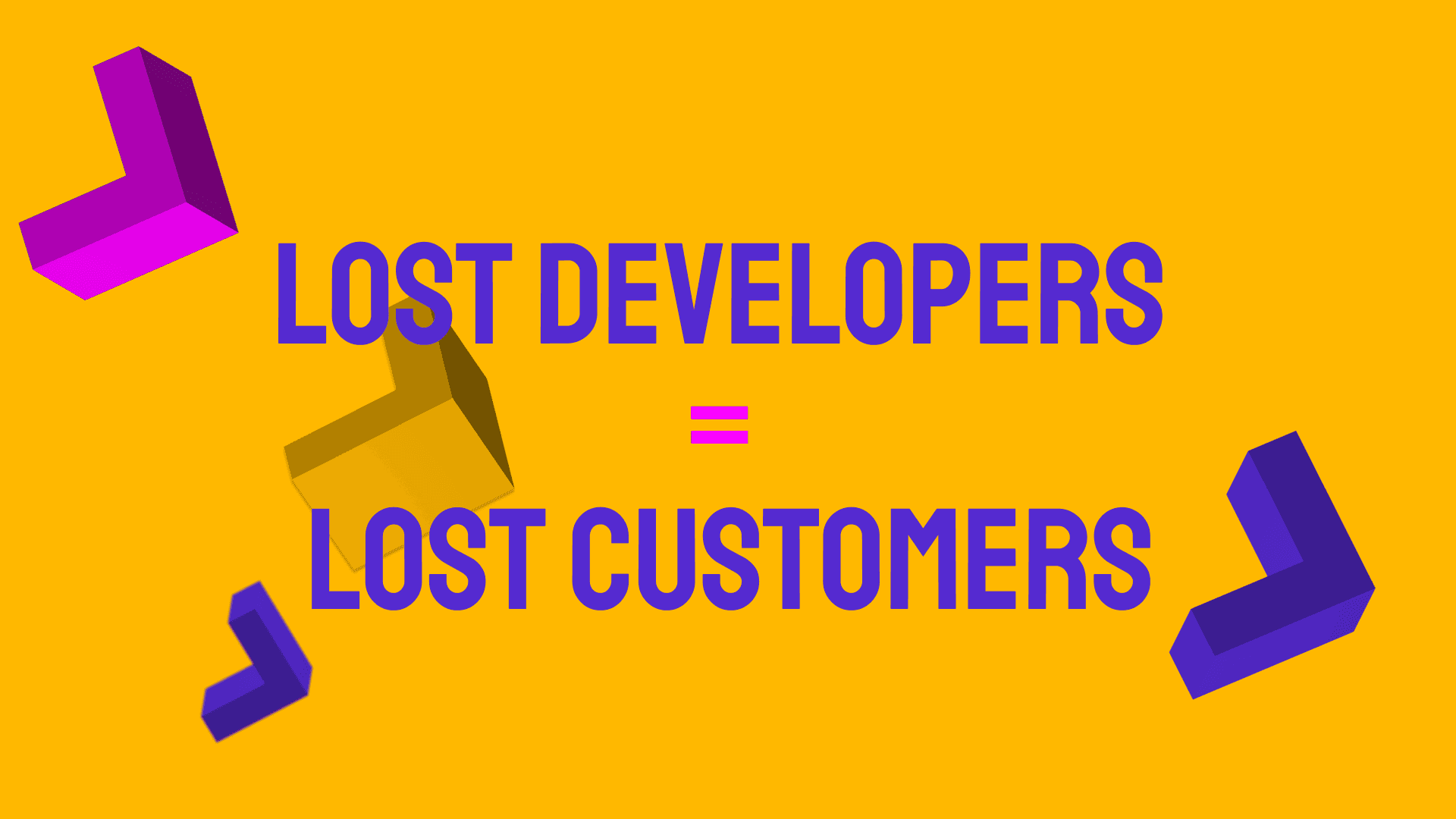 Why do developers choose not to use your product?