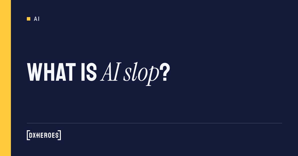 What is AI slop?