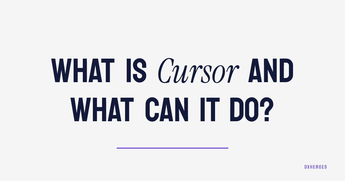 What is Cursor and what can it do?