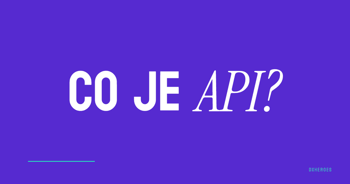 Co je API?